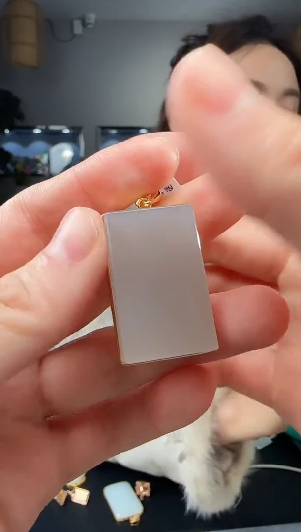 【闪购商品】和田玉吊坠(不含链)银S925镶嵌1