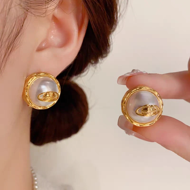 铜合金耳饰 【D74】新款时尚精致甜美百搭简约耳环