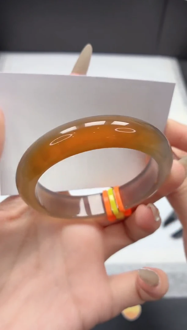 石英质玉手镯未镶嵌163/香槟56