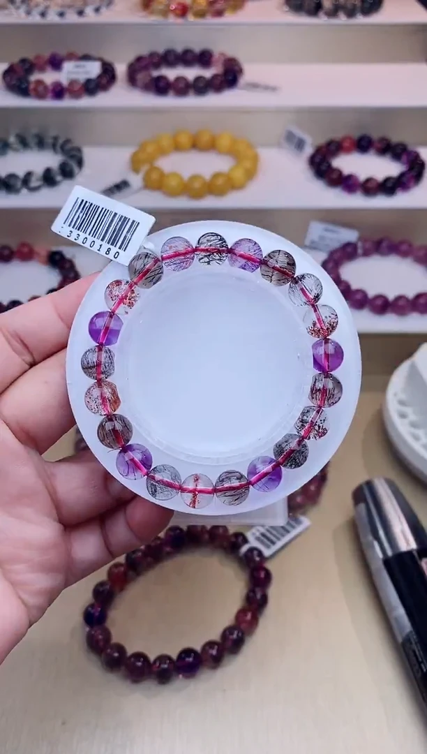 未镶嵌手链水晶彩超七9m+