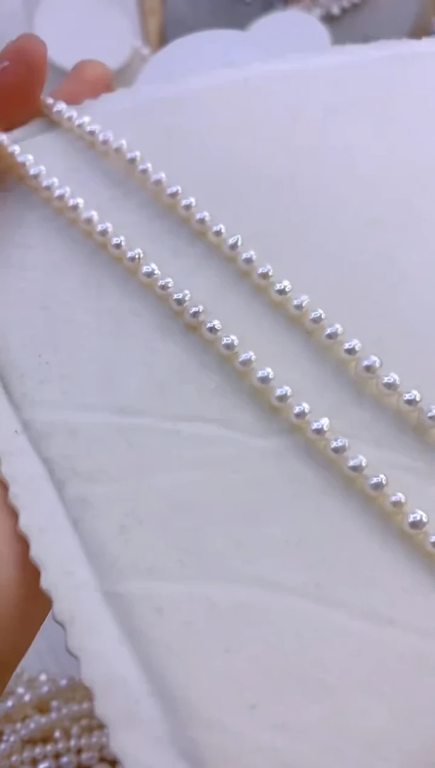 颈饰钛钢淡水珍珠409