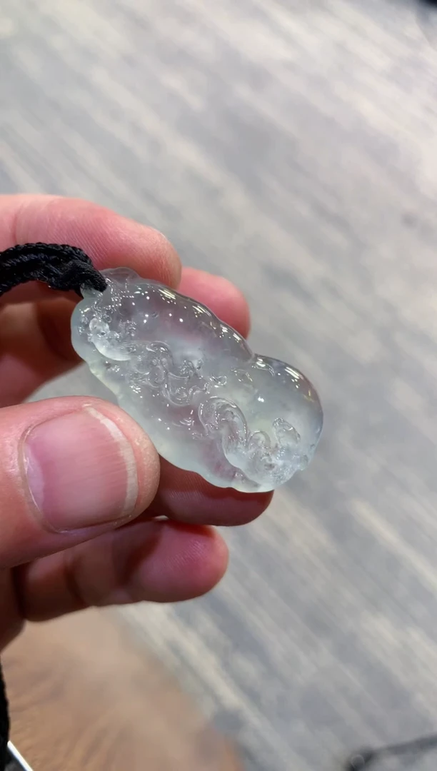 颈饰未镶嵌翡翠天然A货翡翠
