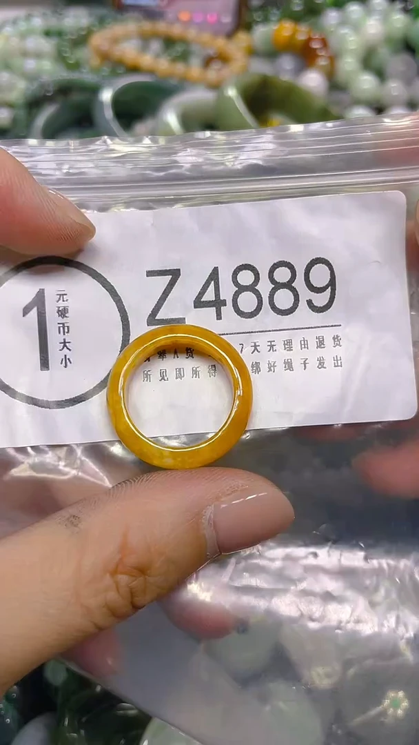 颈饰未镶嵌翡翠18.4mm/ Z /翡翠A货，一件也是批发价