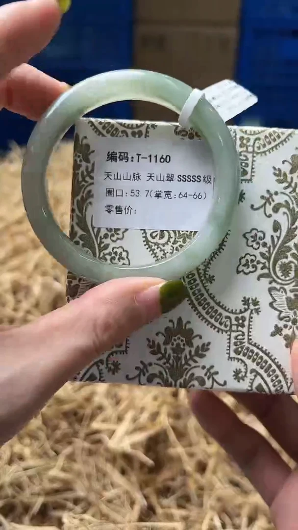 未镶嵌手镯石英质玉T1160