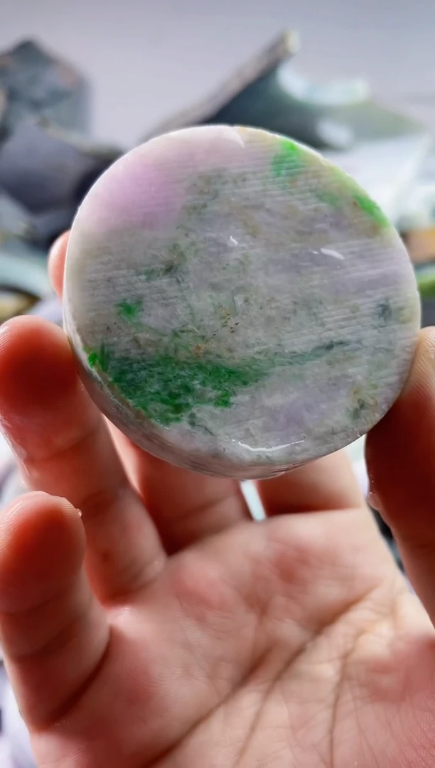 翡翠裸石天然A货翡翠1094