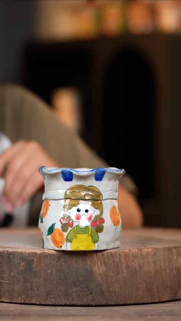 瓷片景德镇高温釉下彩（食品级）