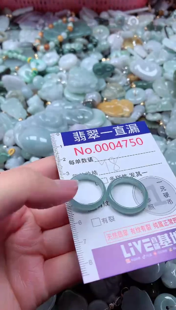 翡翠未镶嵌吊坠(不含链)4750