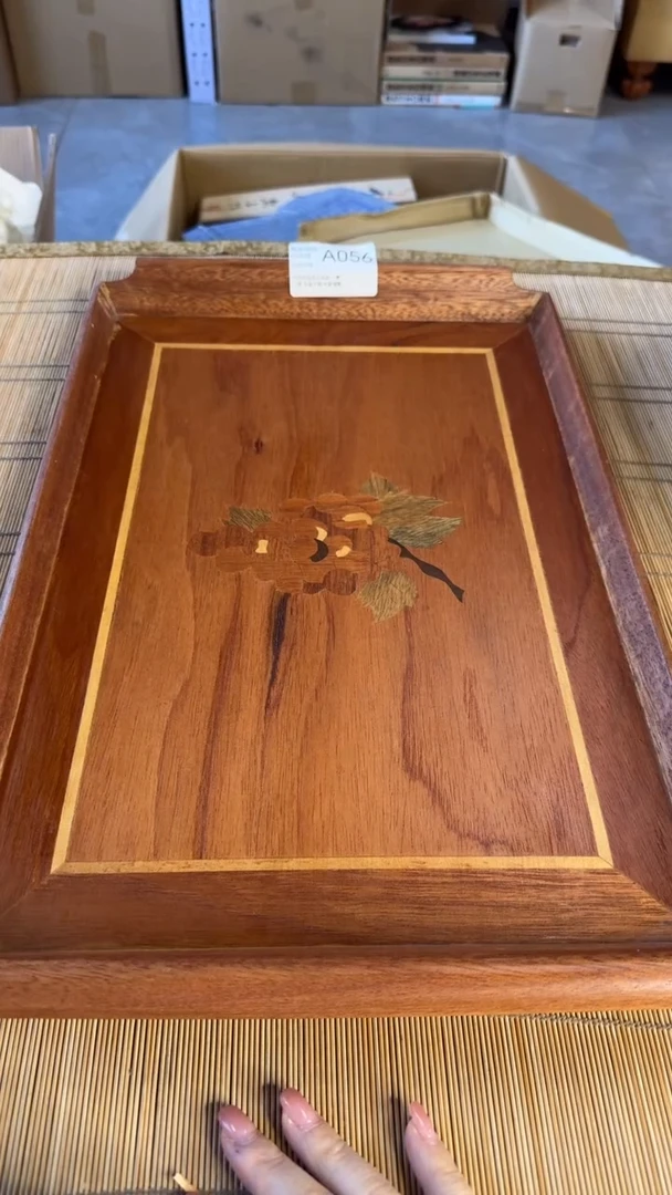 茶盘，有瑕疵介意者慎拍