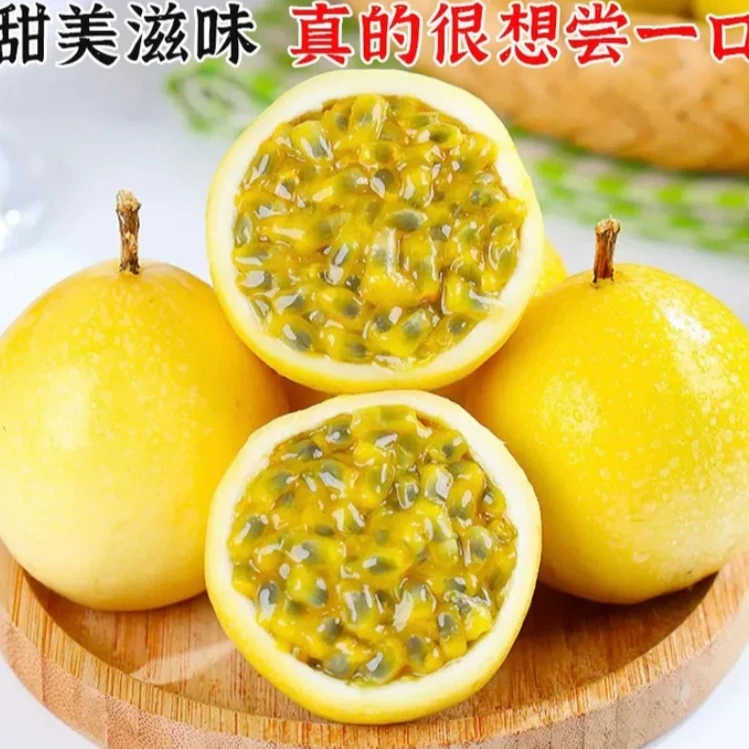 广西钦蜜九号黄金百香果3斤/5斤新鲜多汁