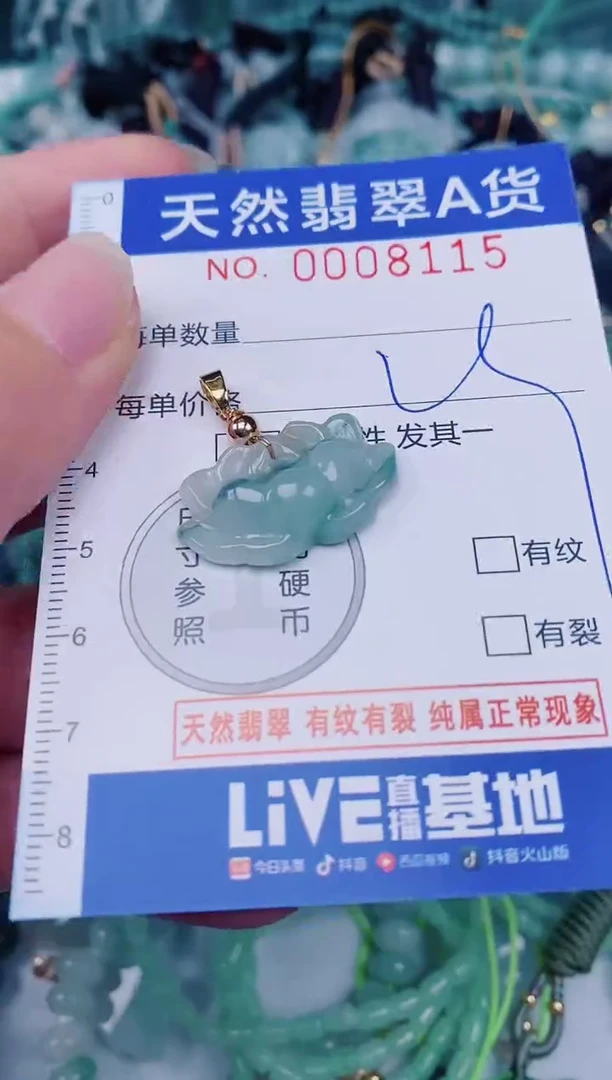 颈饰未镶嵌翡翠00008115