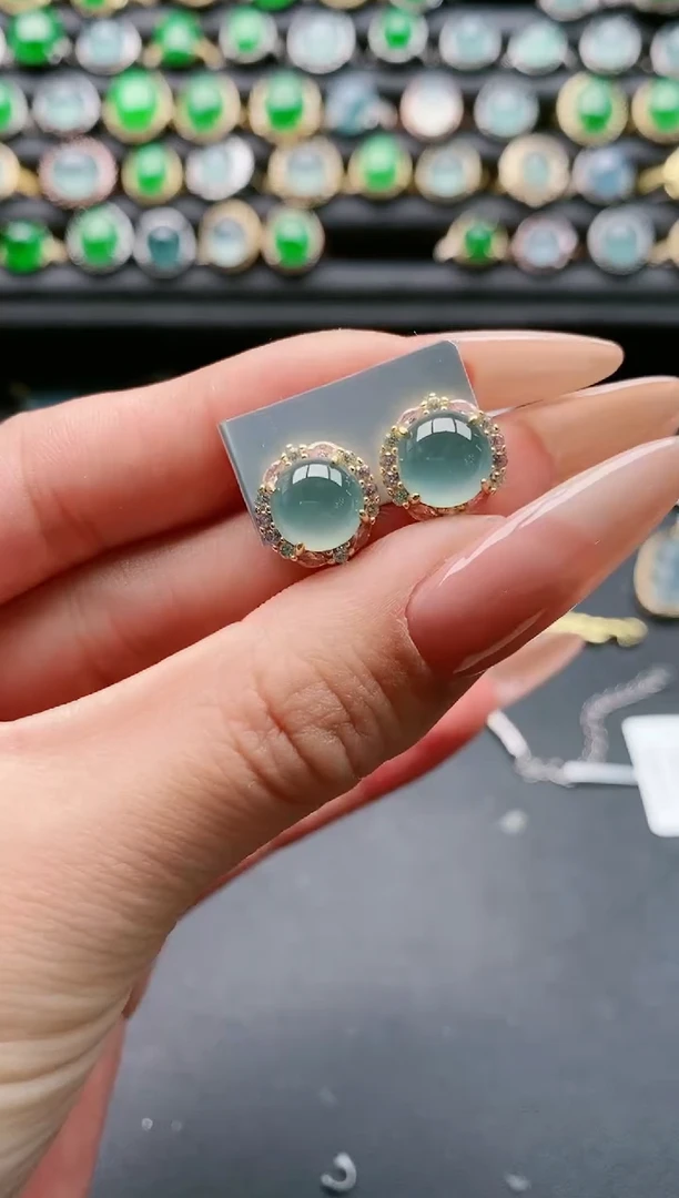 【闪购商品】翡翠戒指银S925镶嵌1111111