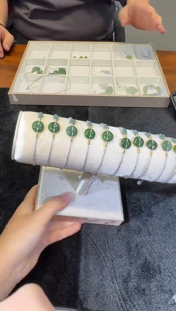 未镶嵌手链翡翠X0607-512-504多样性一件