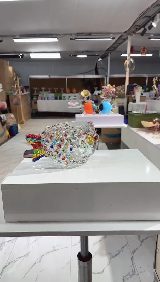 琉璃手工艺品花瓶花器G-11
