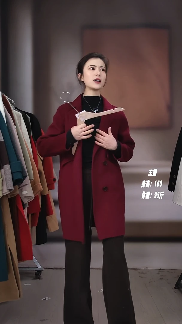 长 短款羊羊大衣228