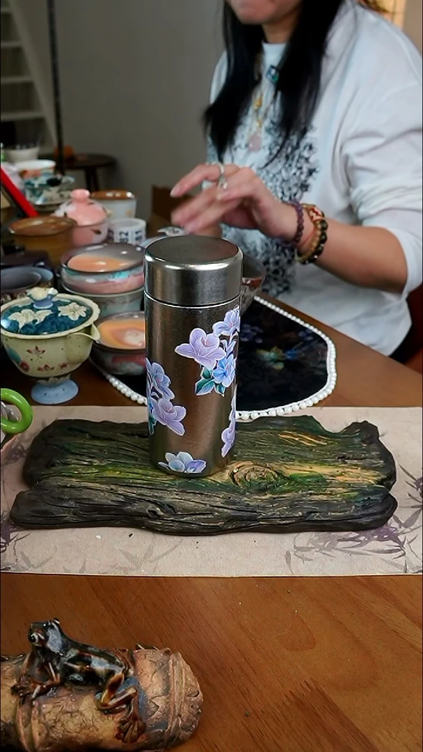 茶瓷物语小保温杯