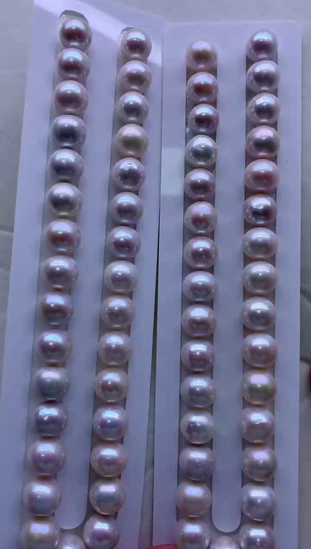 【闪购商品】淡水珍珠项链银S925镶嵌多发其一