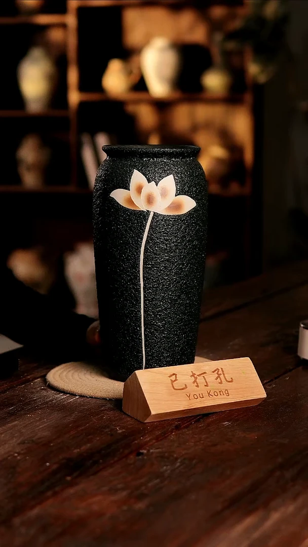 摆件21-437高度30口径12已打孔误差2