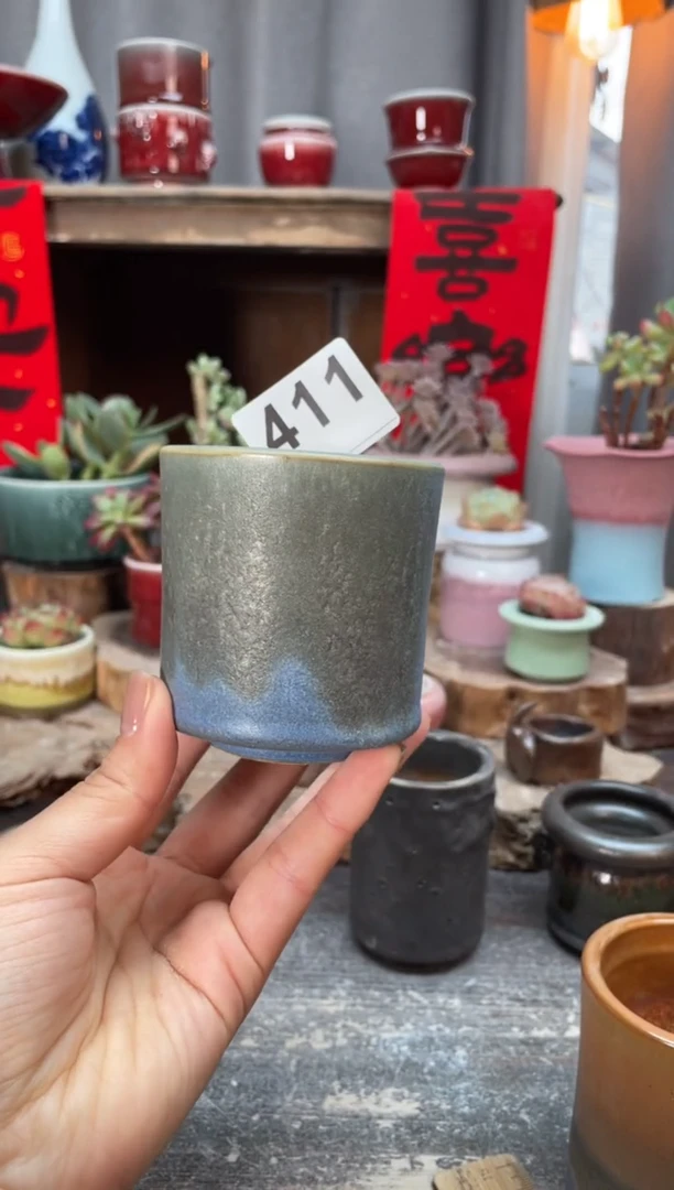 【闪购商品】摆件411知木小芳花盆