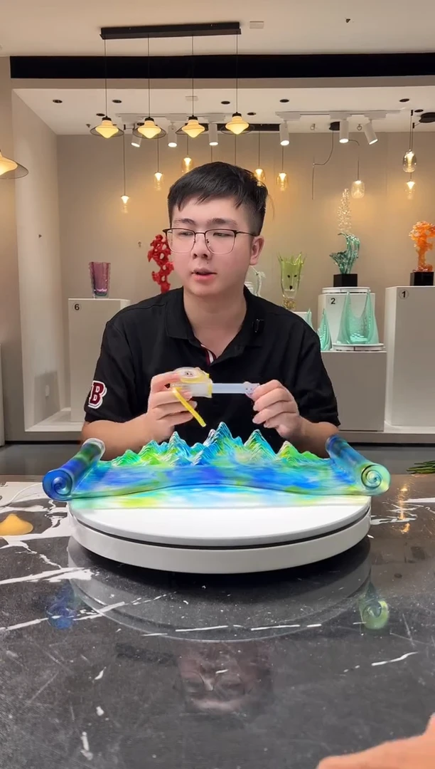 摆件巴比特美学 千里江山图