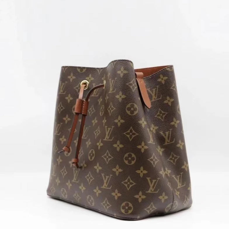 99新 LouisVuitton/路易威登 焦糖桶/棕桶/老花水桶/D店