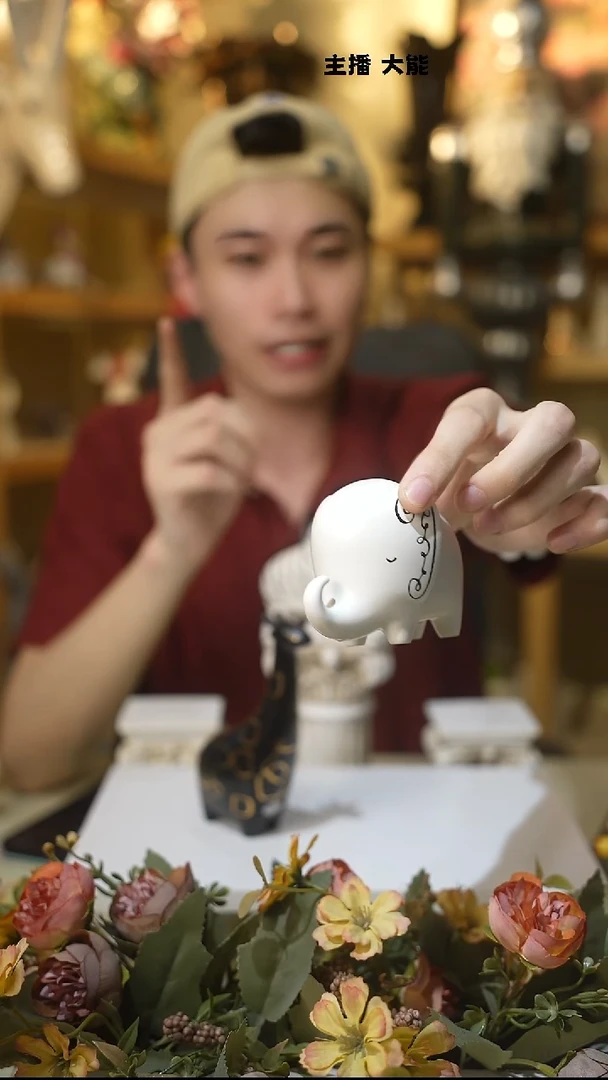 默认微瑕高端树脂陶瓷摆件