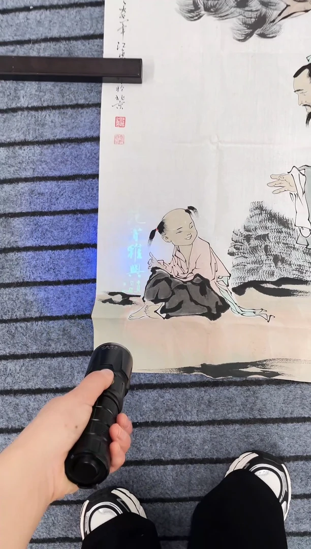 精品四尺人物作品