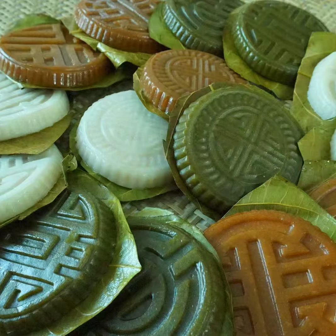 广东特色阳春美食叶贴糯米传统老式糕点休闲零食特色小吃正宗点心