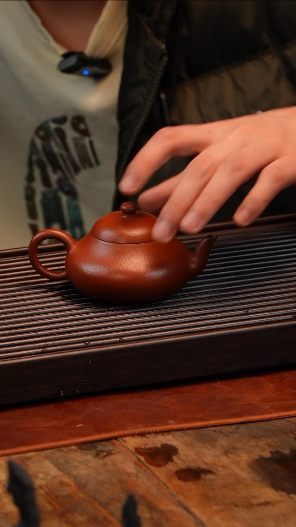 【闪购商品】紫砂茶壶全手工矮梨