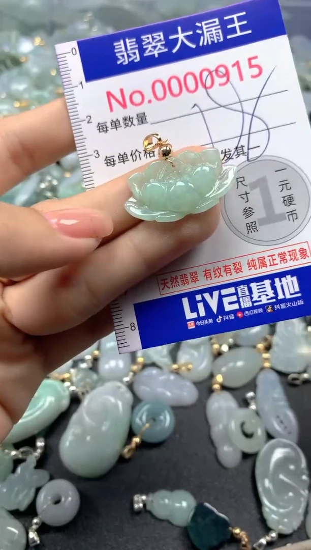 颈饰未镶嵌翡翠915
