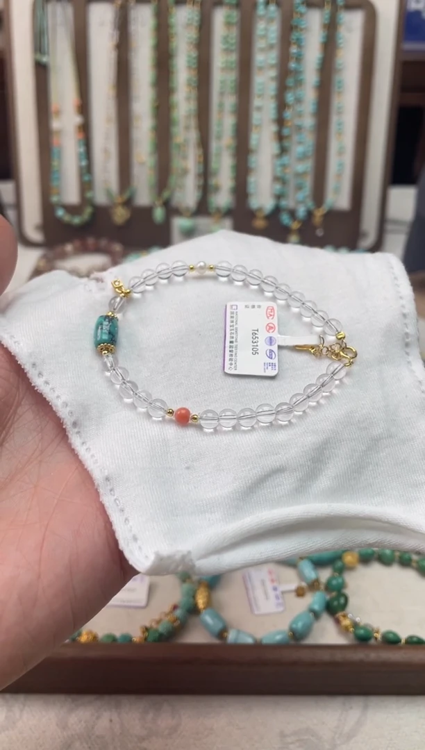 【闪购商品】水晶手串银S925镶嵌100000000