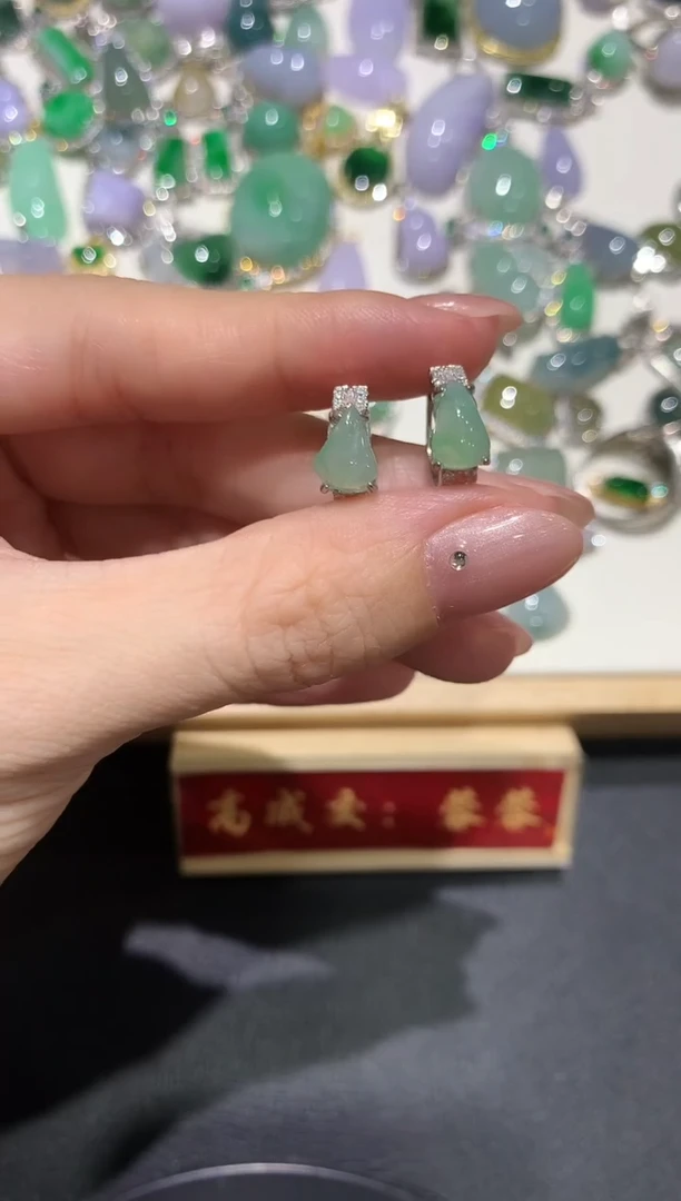 翡翠银S925镶嵌吊坠(不含链)团购63