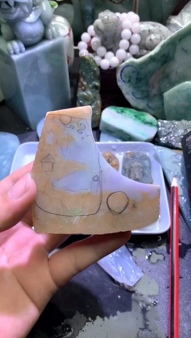 未镶嵌挂件翡翠天然缅甸翡翠A货