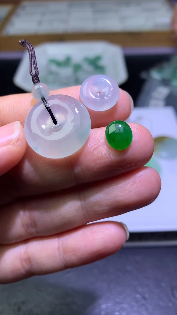 未镶嵌定制翡翠许*涛毛货 定金