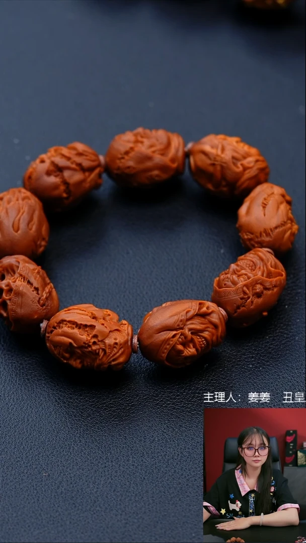 手串/手链橄榄核王**风暴徒恶僧手串