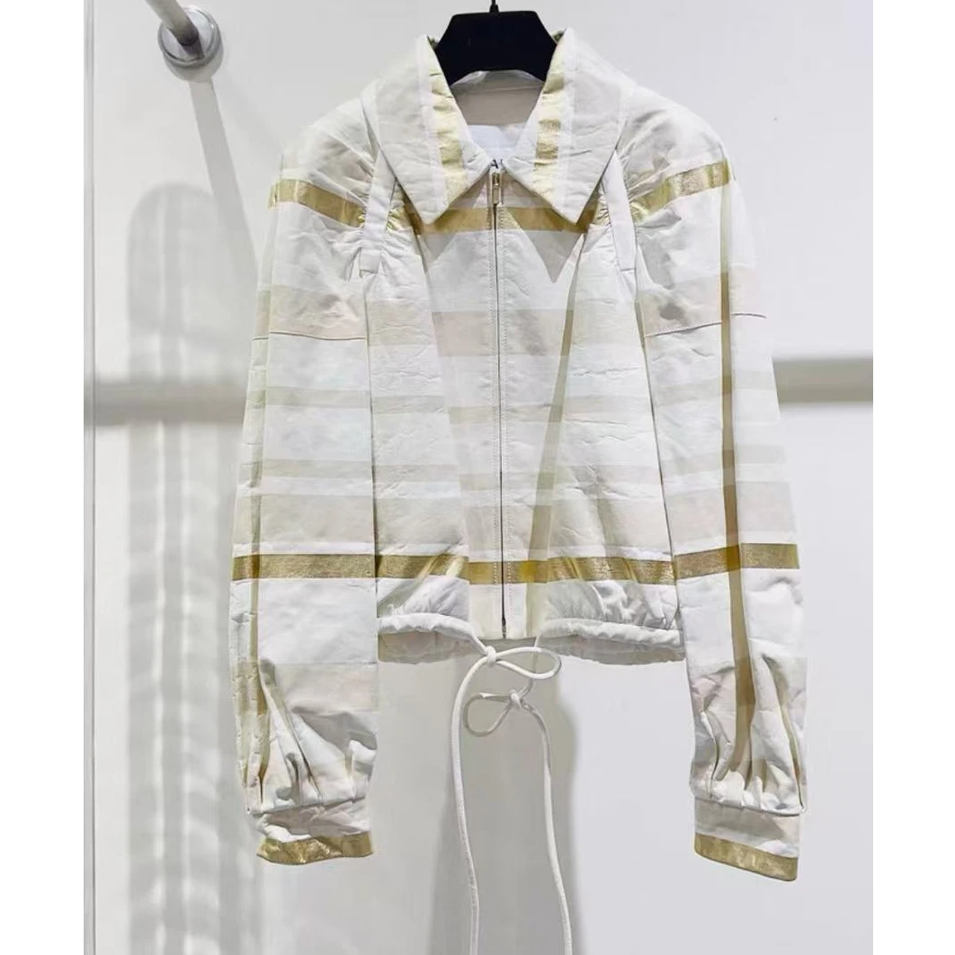 99新 Chanel/香奈儿 双双臻选/vv02986/香奈儿皮衣/36