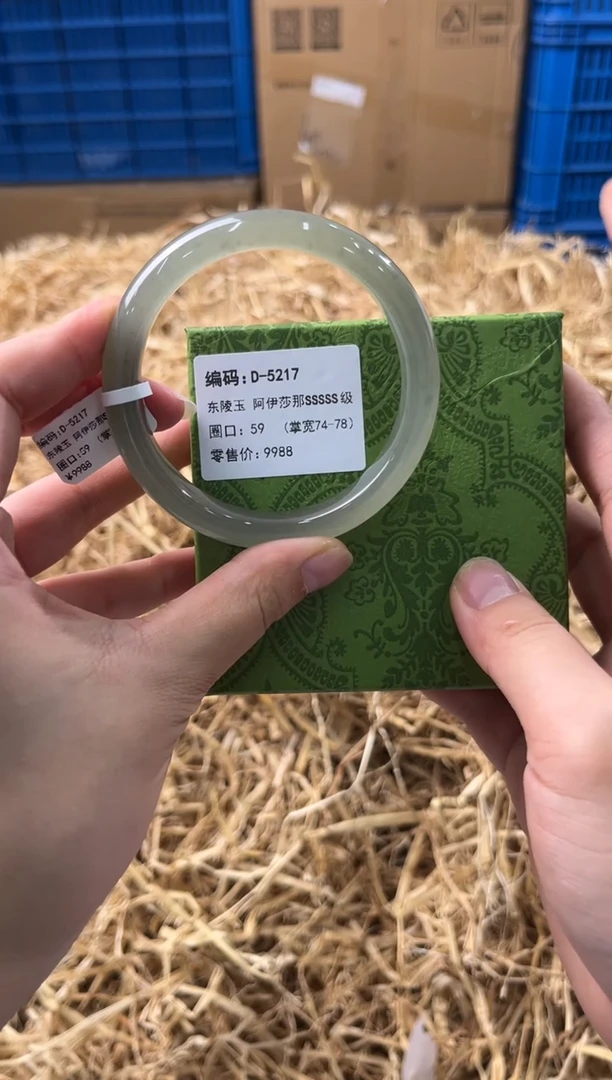 未镶嵌手镯石英质玉D-5217