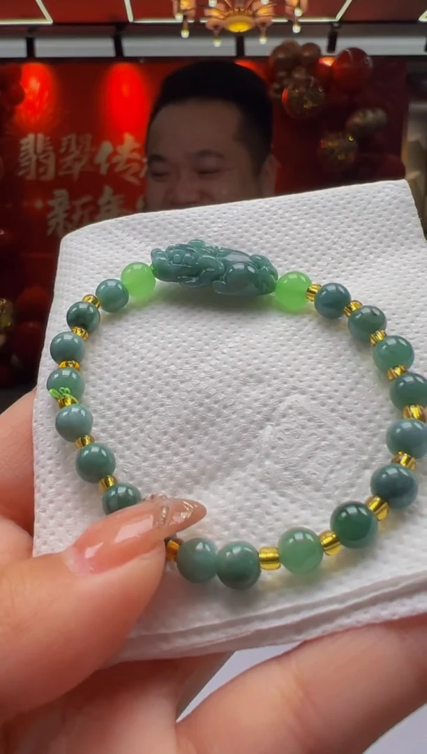 【闪购商品】翡翠颈饰未镶嵌Y2025-2-8-1