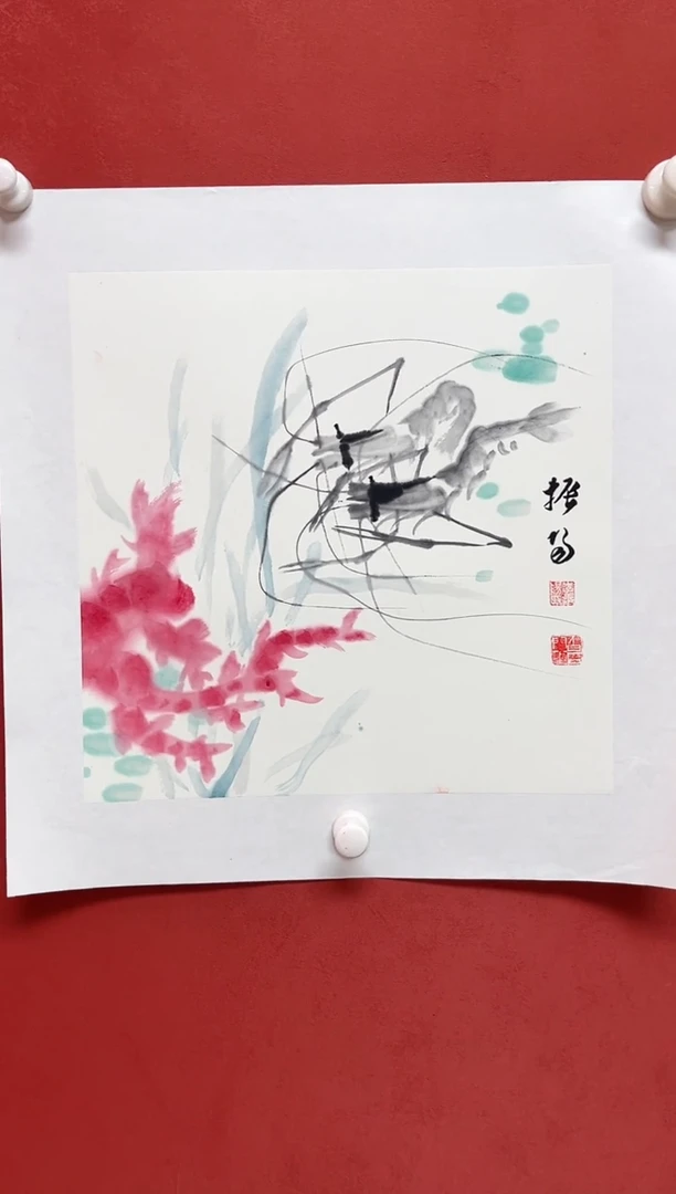 国画李老师   画芯34*34