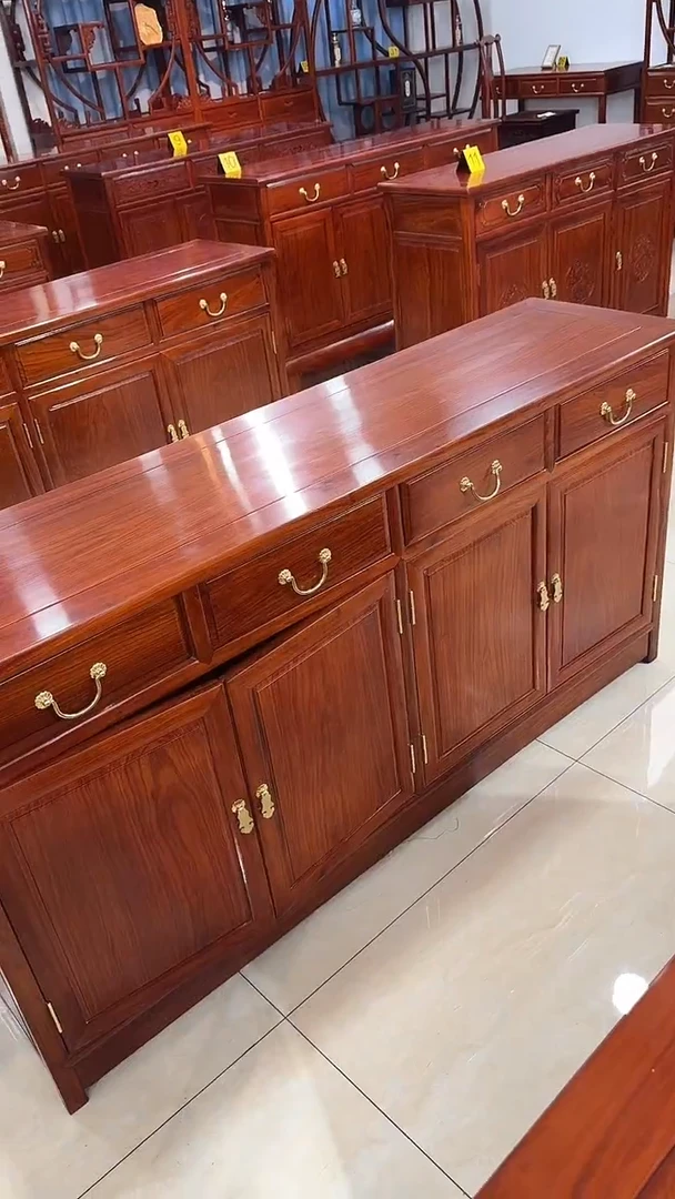 花梨木类柜类家具刺猬紫檀158*40*80餐边柜