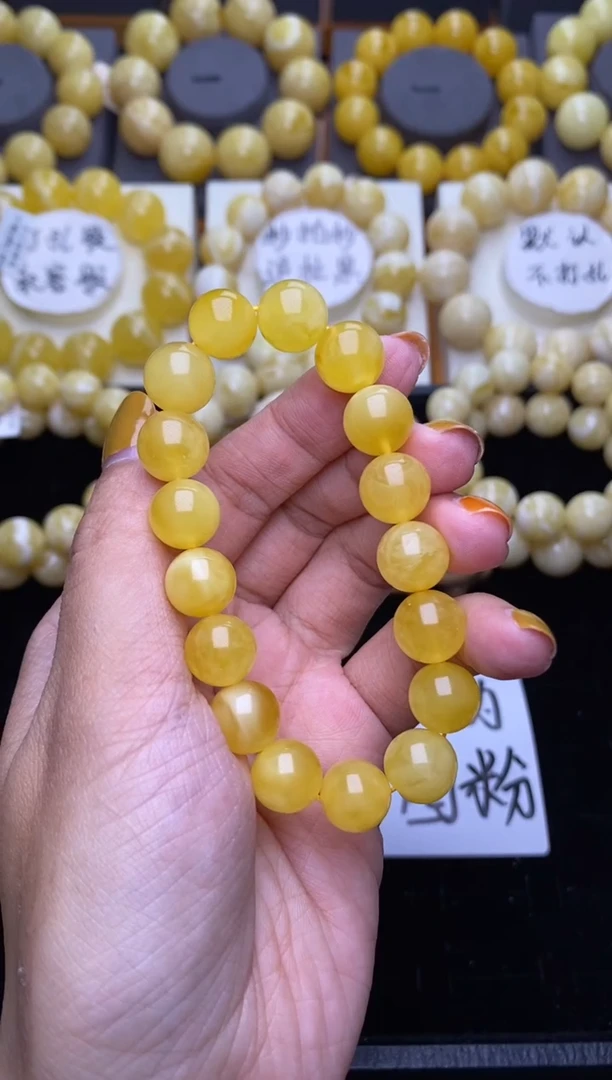 未镶嵌琥珀裸石大小姐珠宝23