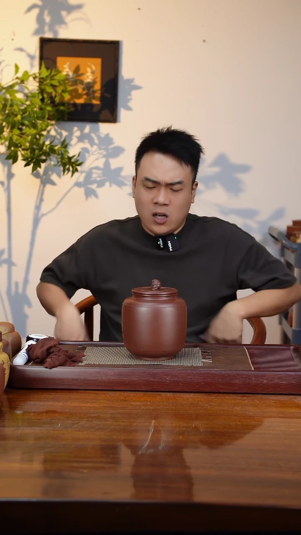 宜兴原矿紫砂茶叶罐