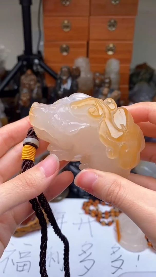 【闪购商品】玛瑙/玉髓颈饰未镶嵌AA