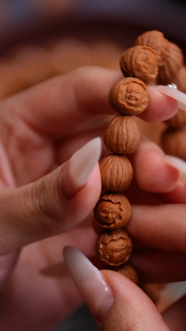 猴头核桃手串苏工橄榄核