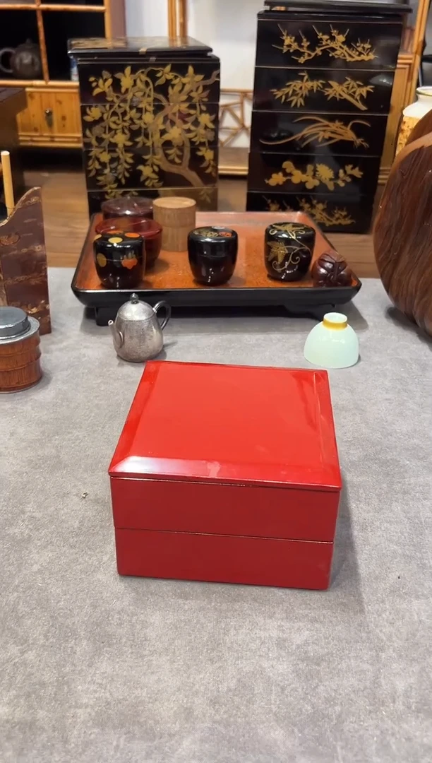 两段  大漆漆器大漆漆器