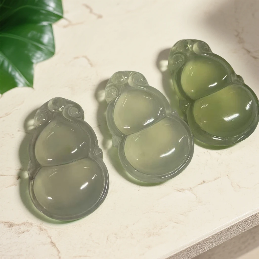 【小玉总宠粉】纯天然玉石未镶嵌多样性发其一玉葫芦 102