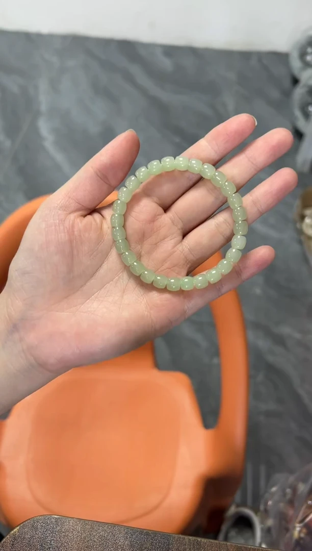 项链未镶嵌和田玉和田玉冰晴水直切手链[多样发其一]