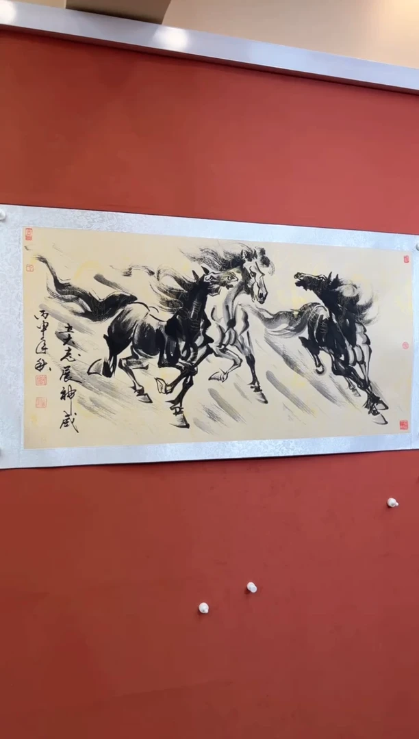 国画李继明老师现场创作 93