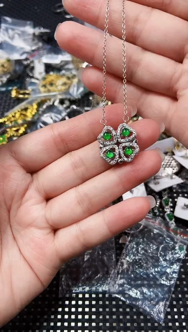 翡翠未镶嵌耳饰1111111111