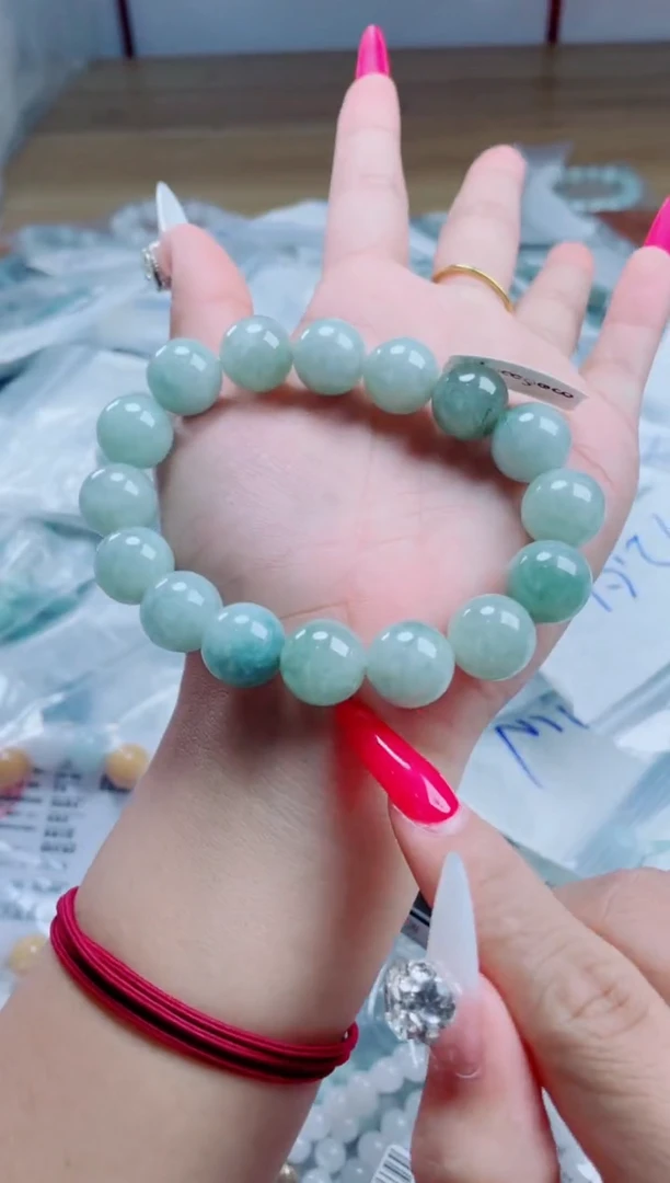 未镶嵌手链翡翠珠串
