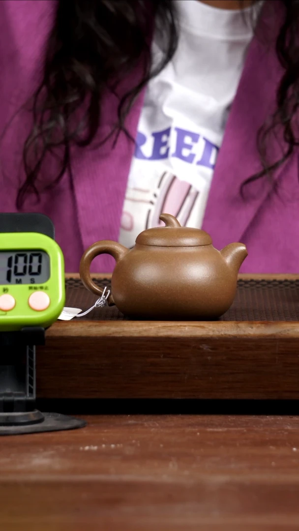 【闪购商品】紫砂茶壶老段茄瓜180CC